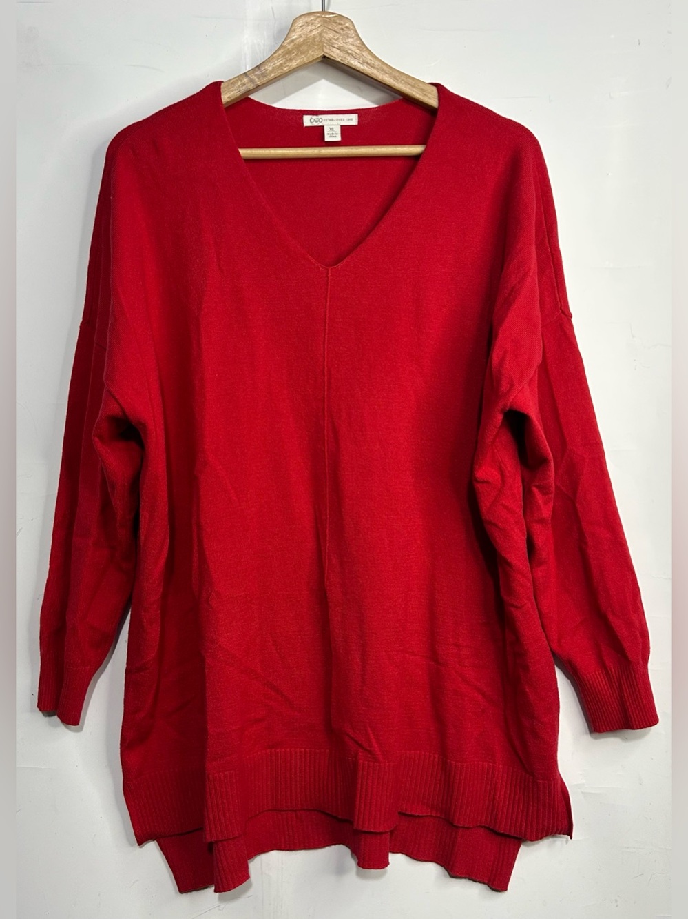 5 for $25🔥Cato Red Pullover Sweater XL